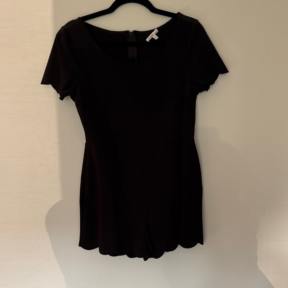 Charlotte Russe Elegant Black Romper